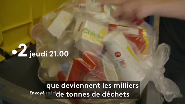 envoyé spécial - Déchets les fast-foods hors-la-loi - france 2 - 18 10 18