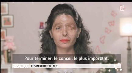 Le zapping du 15/09 : Inde : La campagne choc de lutte contre les attaques à l'acide