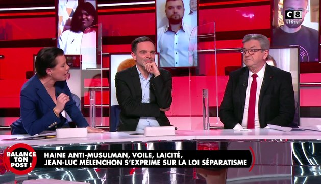 Zapping du 12/02 : Vif accrochage entre Jean-Luc Mélenchon et Laurence Sailliet dans Balance ton post !