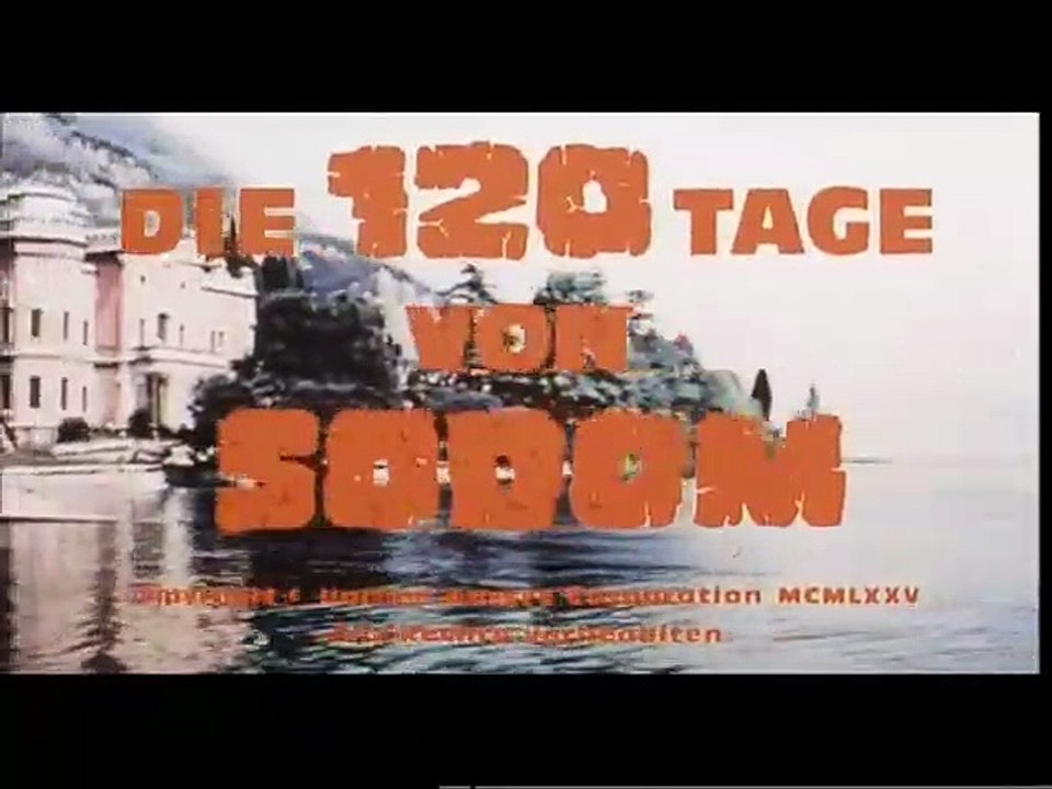 Die 120 Tage von Sodom Trailer DF