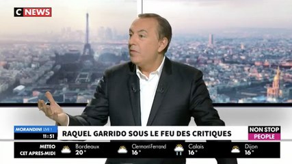Raquel Garrido salaire Morandini 18/09/2017