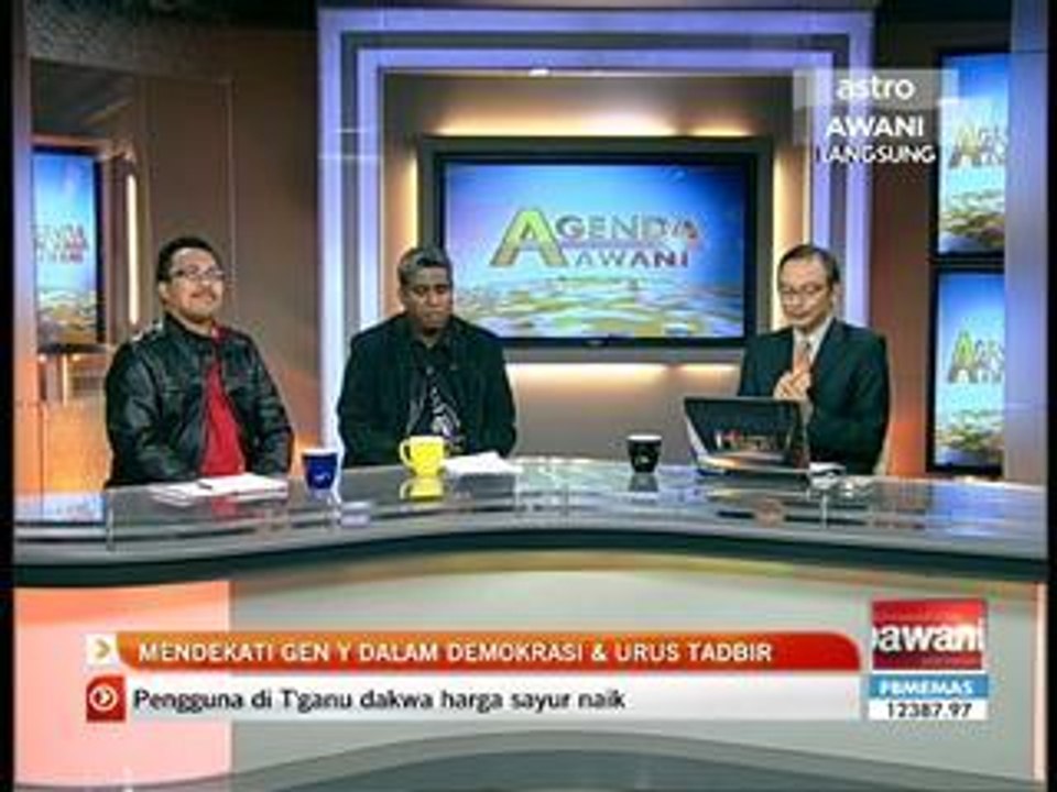 Mendekati Gen Y dalam demokrasi & urus tadbir