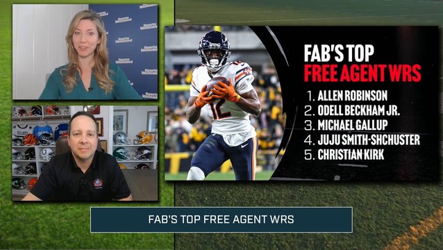 Fabiano's Top Free Agent Fantasy Wide Receivers