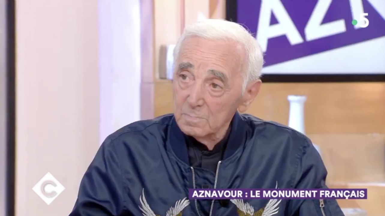 C à vous - Aznavour