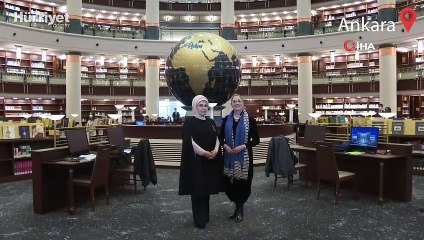 Emine Erdoğan ile Michal Herzog Ankara’da sergi açılışı yaptı