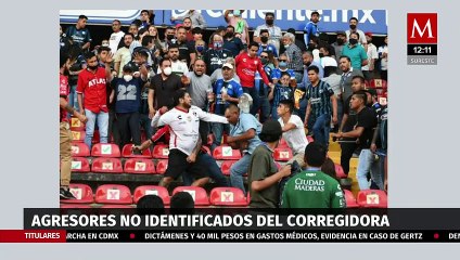Agresores no identificado tras riña en estadio la Corregidora