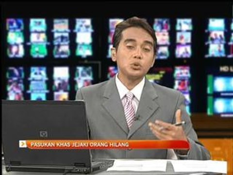 Pasukan khas jejaki orang hilang