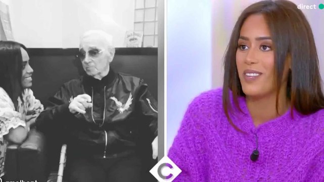 Amel Bent : ce précieux conseil que lui a donné Charles Aznavour avant sa mort