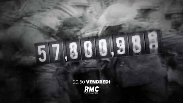 La Première Guerre mondiale en chiffres - la machine de guerre - RMC DECOUVERTE - 19 10 18