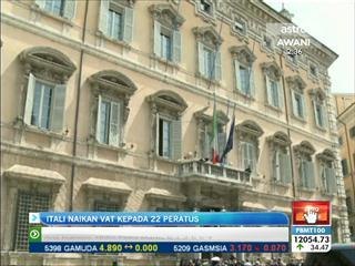 Itali naikkan VAT kepada 22 peratus