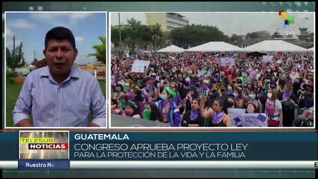 Congreso de Guatemala aprueba ley que prohíbe el matrimonio igualitario y sanciona el aborto