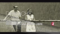 Bernadette Chirac, mémoires d'une femme libre - 16/10/16