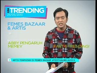Artis tempatan di 'Femes Bazaar' #FestivalBelia2013