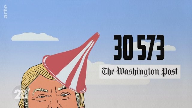 Zapping du 28/01 : Donald Trump aurait prononcé 30 573 mensonges pendant son mandat