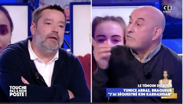 Zapping du 09/02 : TPMP : Vous allez voir à qui vous avez à faire Stéphane Tapie menacé par un braqueur de Kim Kardashian