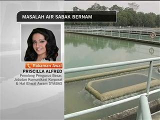 Gangguan bekalan air di Sabak Bernam 2 minggu