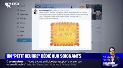 Zapping du 02/07 : Les petits beurres de Lu disent merci aux soignants