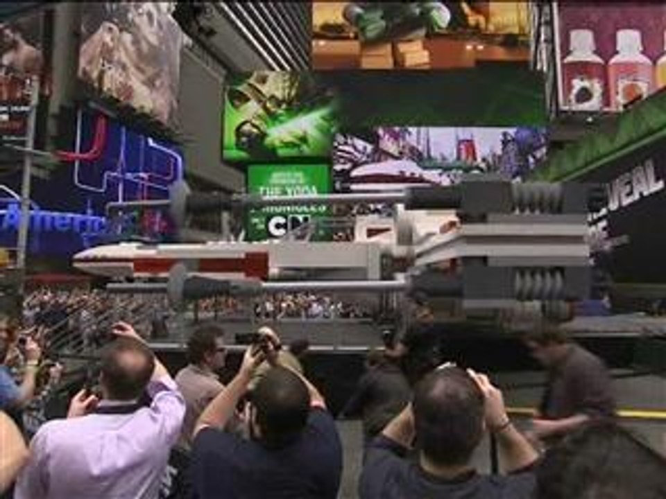 Lego terbesar 'Star Wars' di Times Square