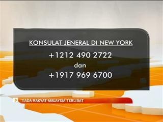 Tiada rakyat Malaysia terlibat