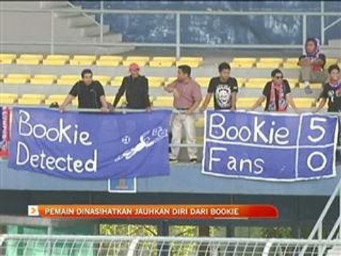 Pemain dinasihatkan jauhkan diri dari Bookie
