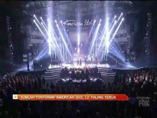 Jumlah tontonan 'American Idol 12' paling teruk