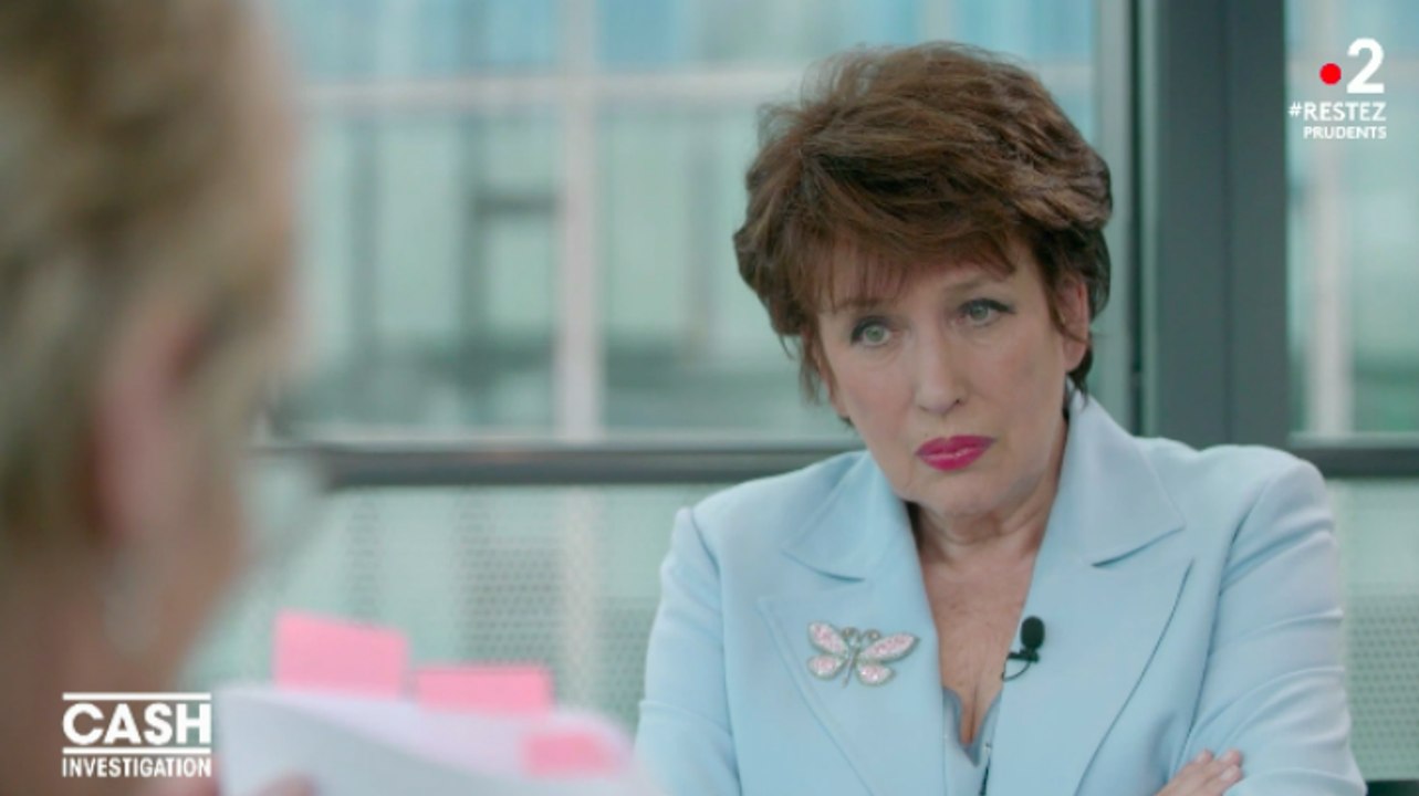 Cash Investigation - Roselyn Bachelot agacée par une question d'Elise Lucet