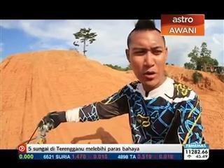 Motocross gaya bebas & Rob Wise Atlet BMX