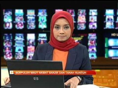 33 maut banjir dan tanah runtuh di China