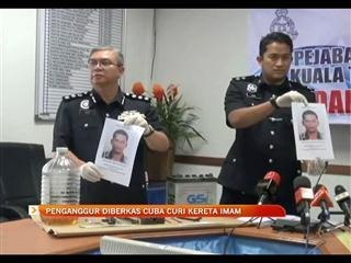 Penganggur diberkas cuba curi kereta imam