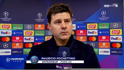 PSG / Mauricio Pochettino : "L'arbitre regardait peut-être autre chose..."