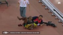 Le zapping du 28/08 : Le gadin d’Usain Bolt aux Mondiaux de Pékin