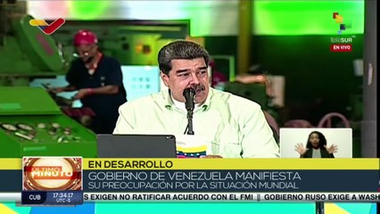 Скачать видео: Presidente Maduro ratifica compromiso de Venezuela con la prosperidad económica