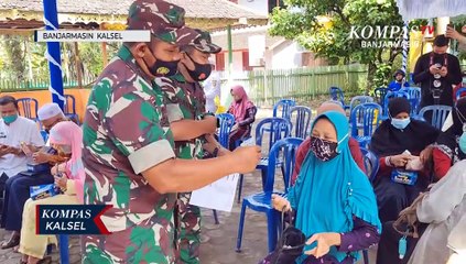 Download Video: Strategi Kebut Capaian Target, Pekan Vaksinasi Lansia dibuka di 52 Kelurahan di Banjarmasin