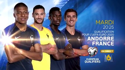 UEFA Euro 2020 : Andorre-France (m6) la bande-annonce