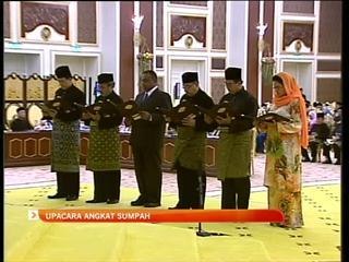 Laporan Harris di Upacara Angkat Sumpah