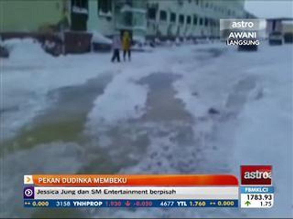 Pekan Dudinka membeku