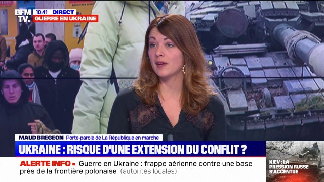 Guerre en Ukraine et réponse européenne: pour Maud Bregeon, porte-parole LaREM, l'UE parle d'une seule voix
