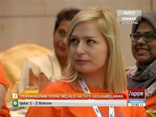 Pembangunan sosial melalui aktiviti kesukarelawan