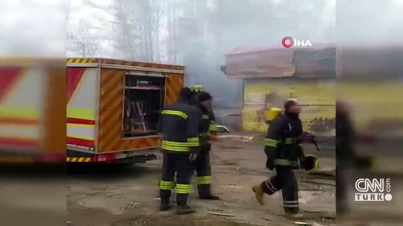 Ukrayna'da sivil yerleşim yerleri bombalandı: 1 ölü
