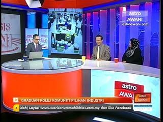 Graduan kolej komuniti pilihan industri