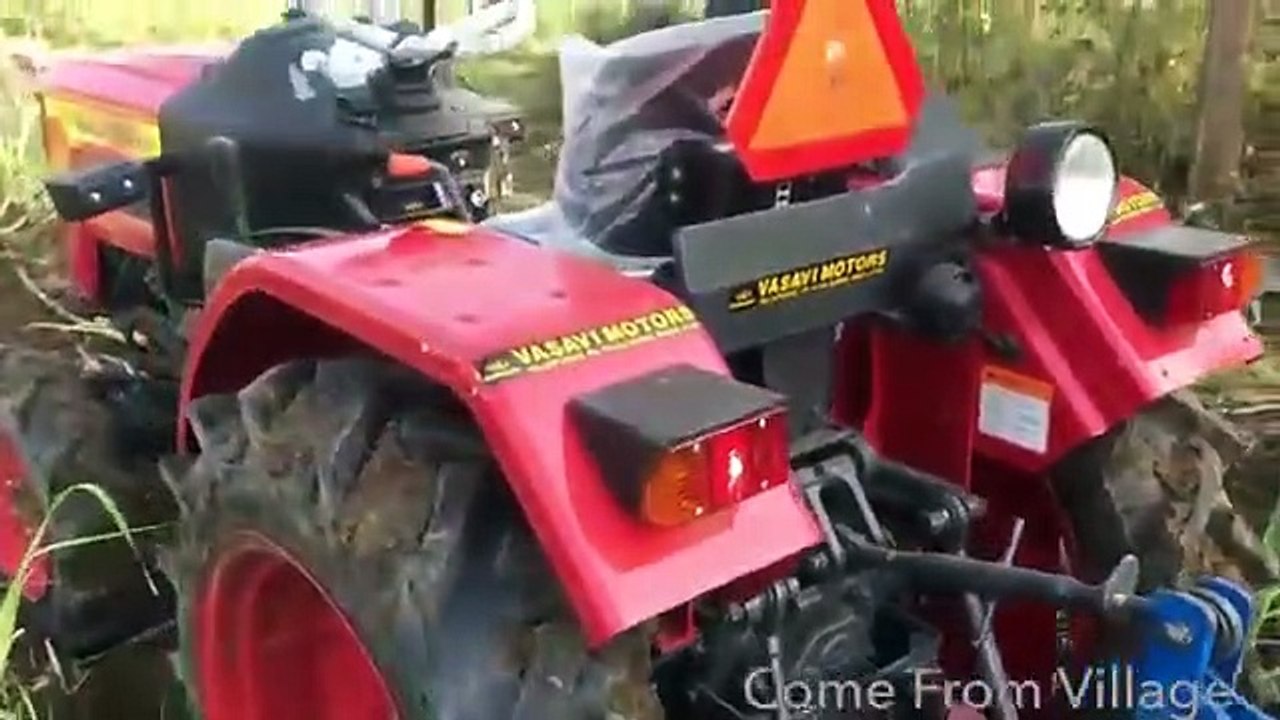 Mahindra Jivo 245 DI 4WD Sugarcane Farming With Caltivator _