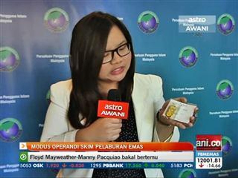 Modus operandi skim pelaburan emas