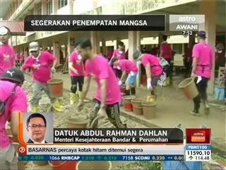 Segerakan penempatan mangsa banjir