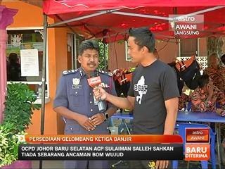 Persediaan gelombang ketiga banjir