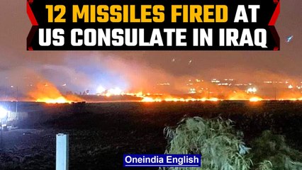 Descargar video: Iran fires 12 missiles at US consulate in Iraq | No casualties reported | OneIndia News