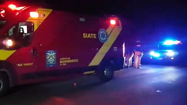 Ciclista fica ferido após colisão com carro na BR-467