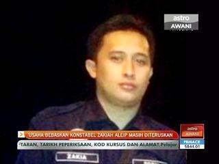 Usaha bebaskan Konstabel Zakiah Aleip masih diteruskan