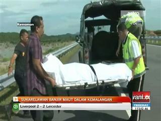 Sukarelawan banjir maut dalam kemalangan