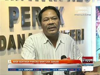 MKN sentiasa pantau bantuan banjir