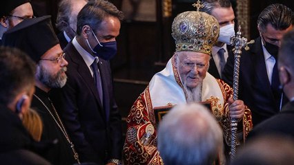 Miçotakis, İstanbul’da ayine katıldı